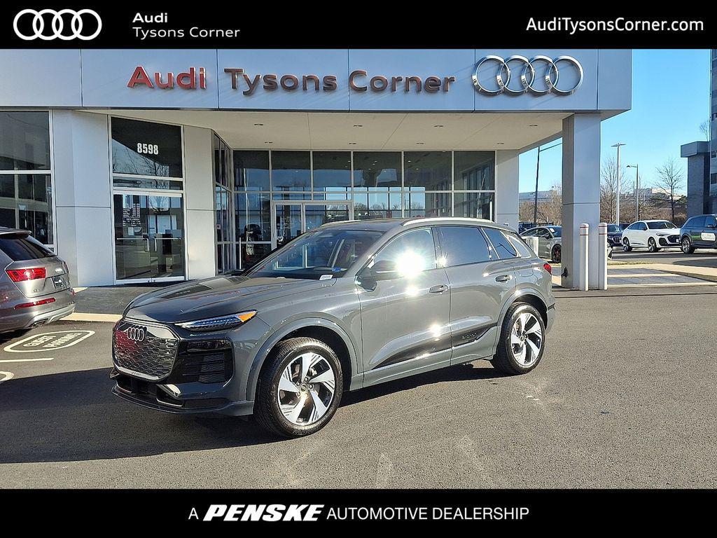 used 2025 Audi Q6 e-tron car, priced at $51,250