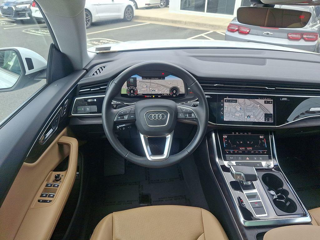 used 2023 Audi Q8 car, priced at $51,972
