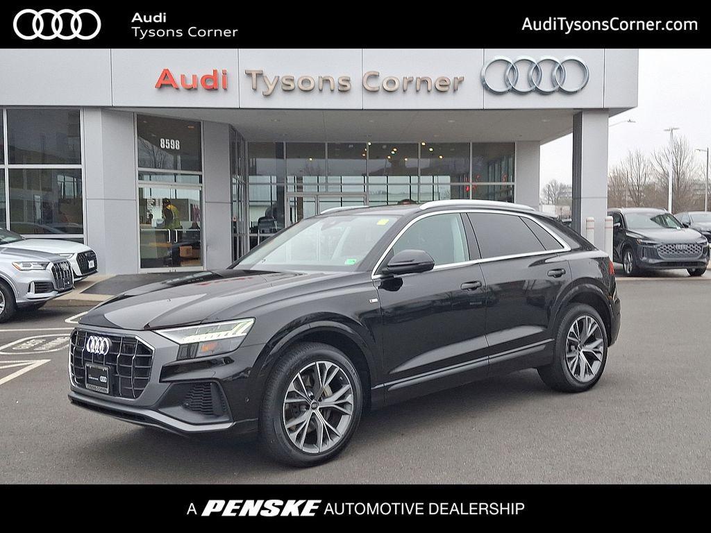 used 2023 Audi Q8 car, priced at $45,392