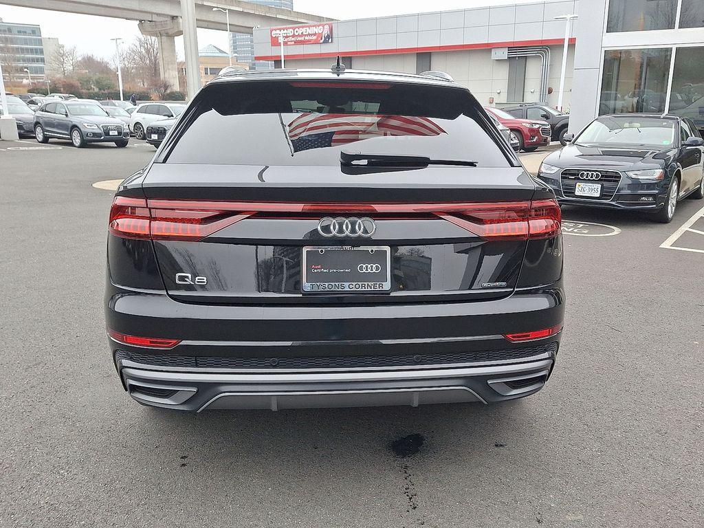 used 2023 Audi Q8 car, priced at $45,392