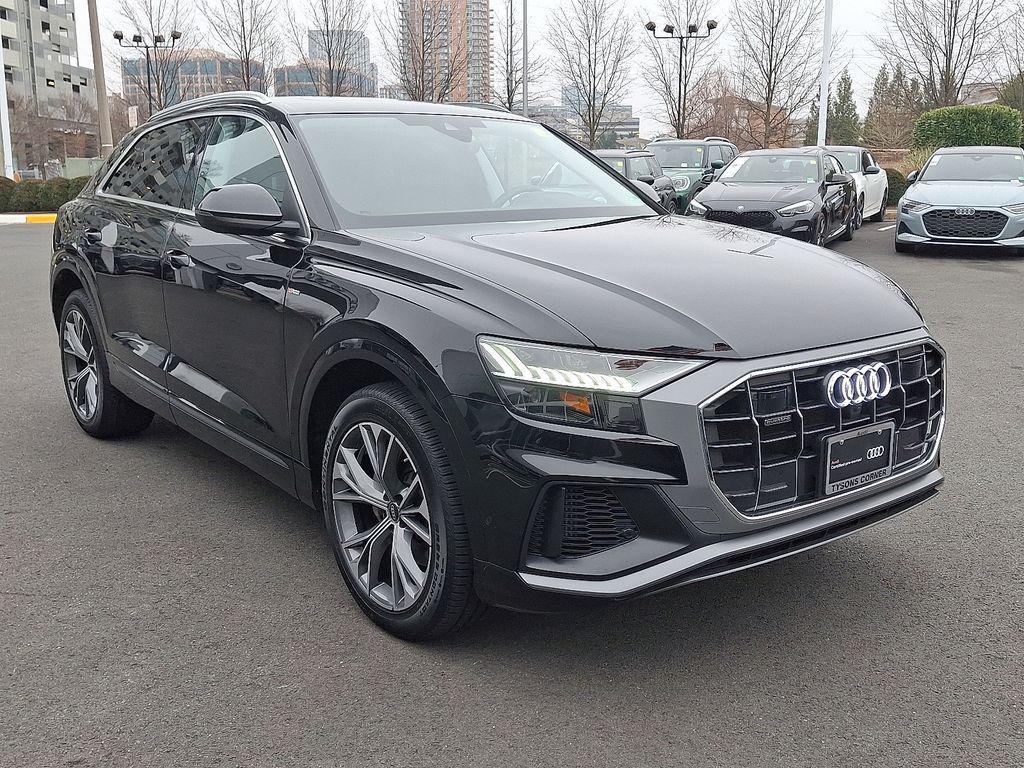 used 2023 Audi Q8 car, priced at $45,392