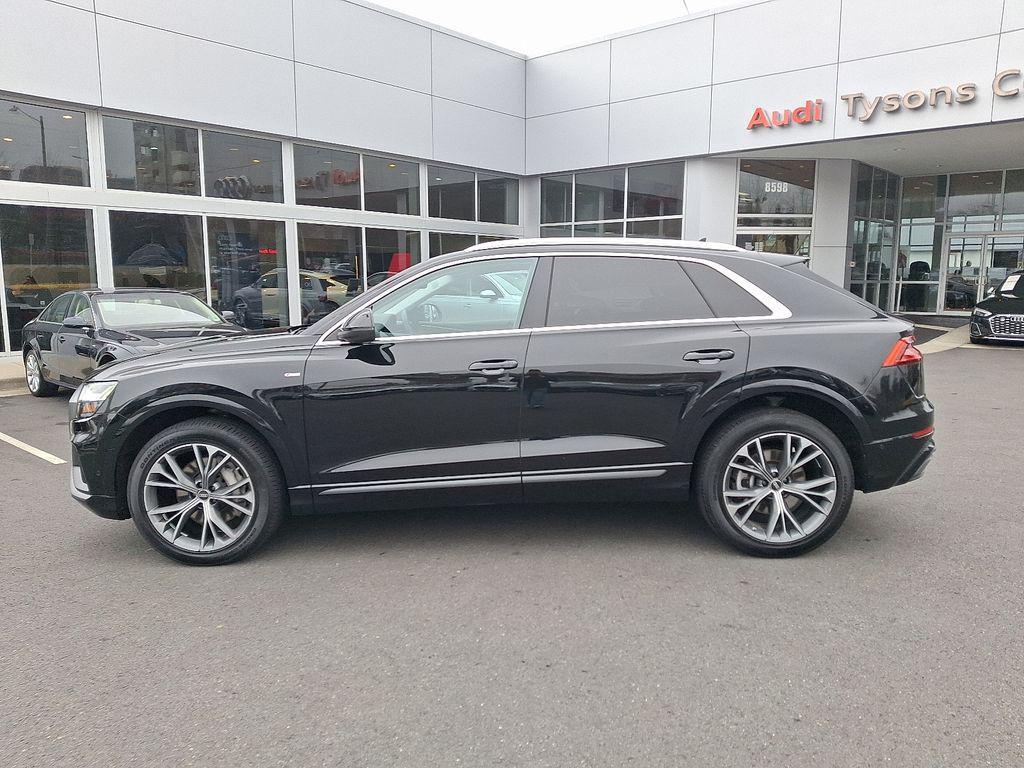 used 2023 Audi Q8 car, priced at $45,392