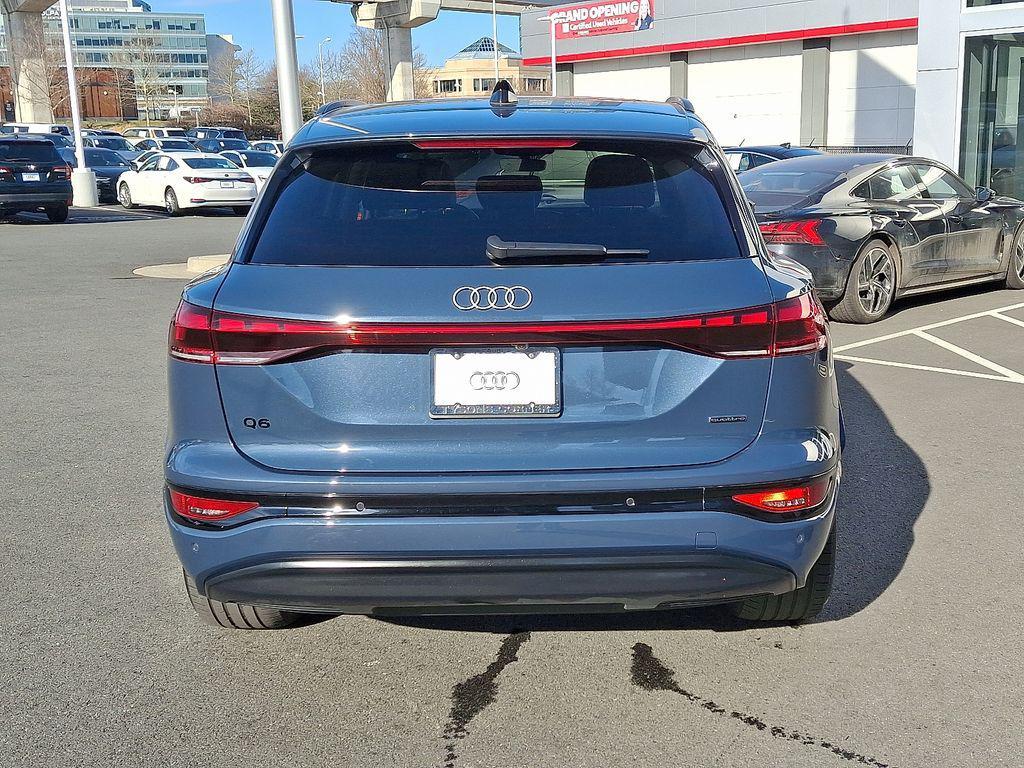 used 2025 Audi Q6 e-tron car, priced at $50,500
