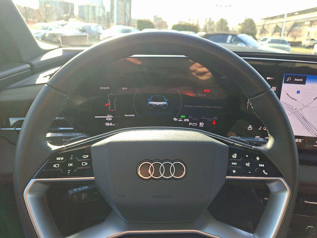 used 2025 Audi Q6 e-tron car, priced at $50,500