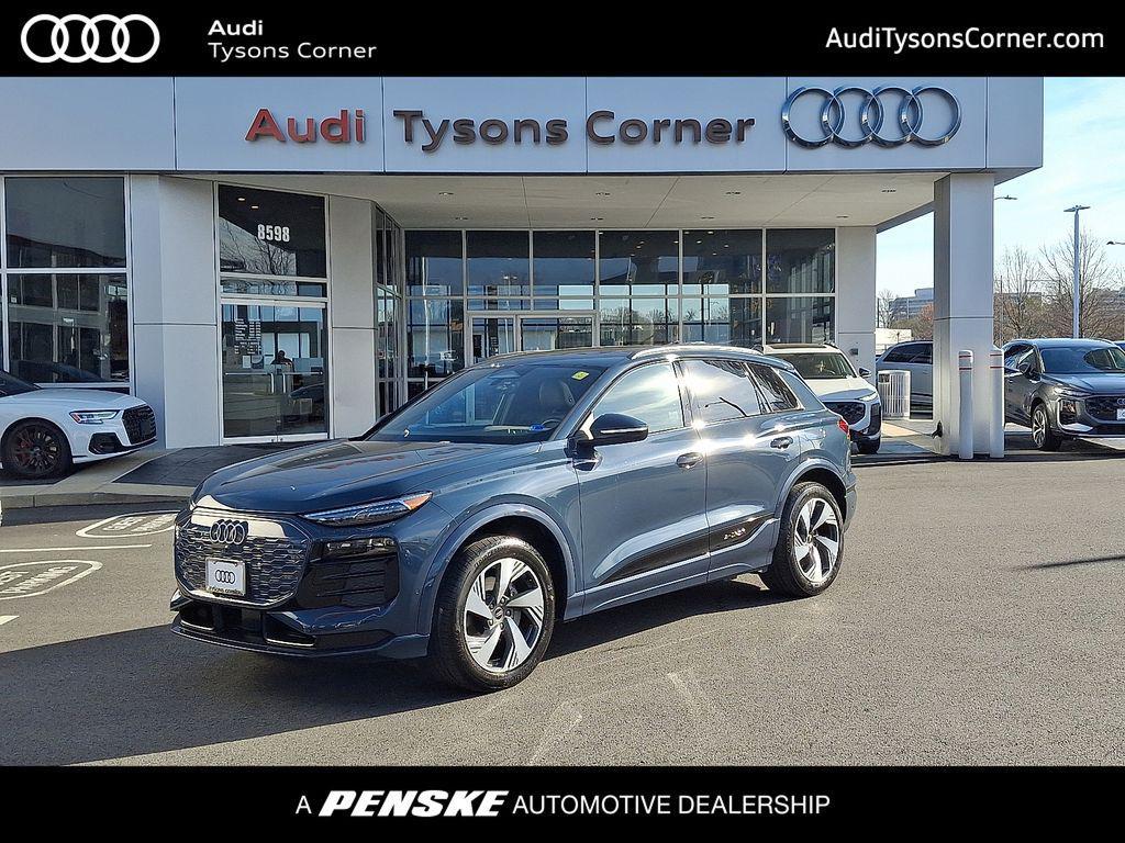 used 2025 Audi Q6 e-tron car, priced at $50,500