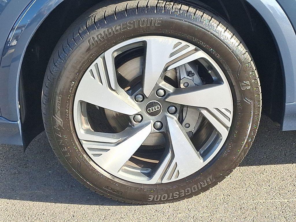 used 2025 Audi Q6 e-tron car, priced at $50,500