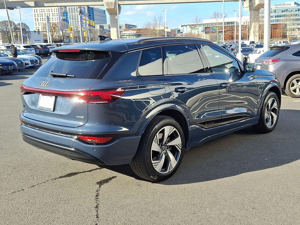 used 2025 Audi Q6 e-tron car, priced at $50,500