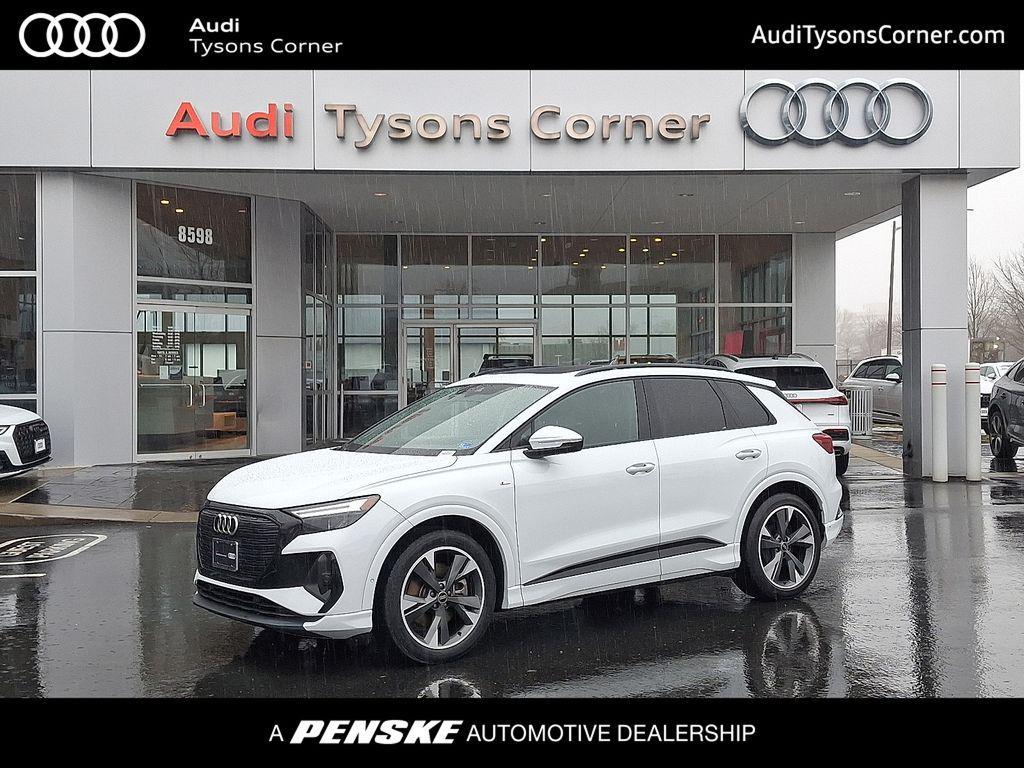 used 2024 Audi Q4 e-tron car, priced at $31,997