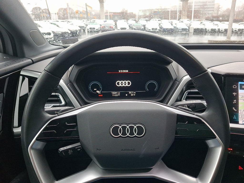 used 2024 Audi Q4 e-tron car, priced at $31,997