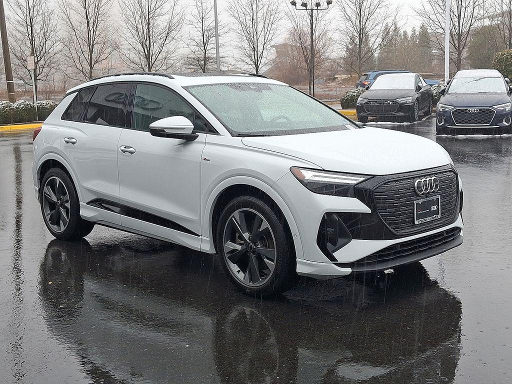 used 2024 Audi Q4 e-tron car, priced at $31,997