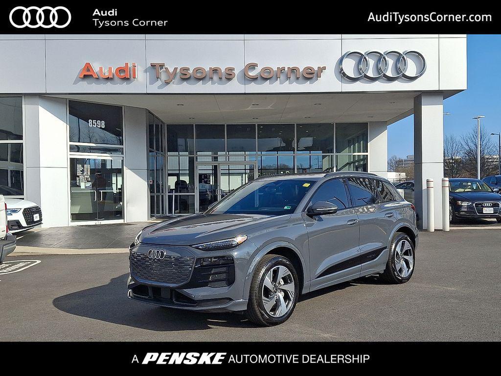 used 2025 Audi Q6 e-tron car, priced at $48,995