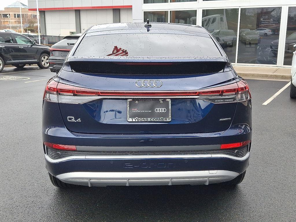 used 2023 Audi Q4 e-tron car, priced at $27,494