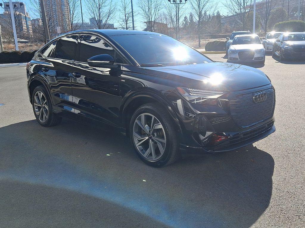used 2023 Audi Q4 e-tron car, priced at $28,492