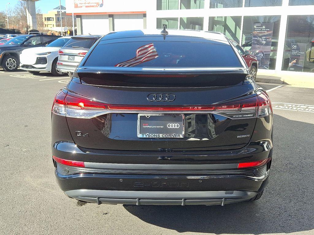 used 2023 Audi Q4 e-tron car, priced at $28,492