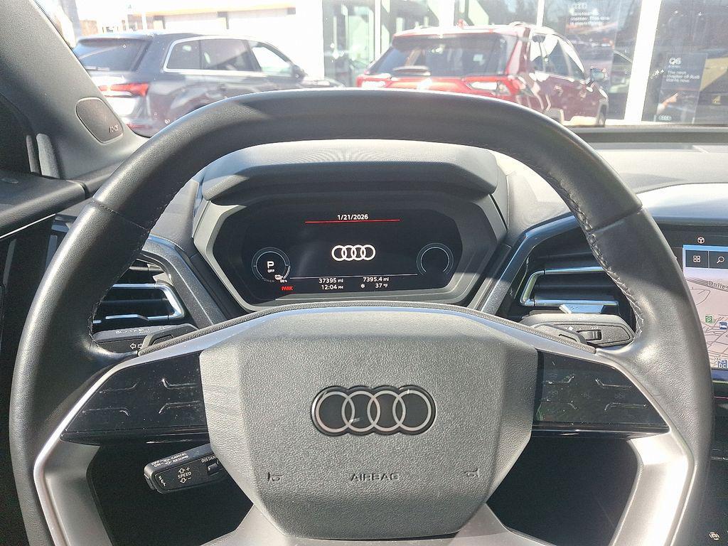 used 2023 Audi Q4 e-tron car, priced at $28,492