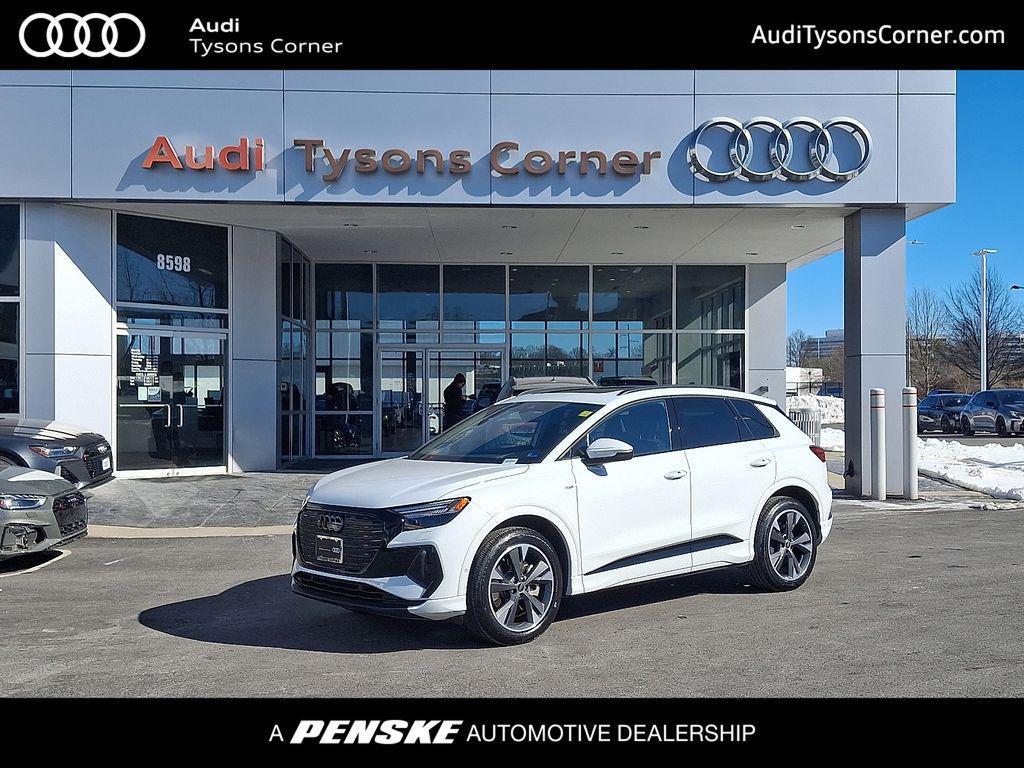 used 2024 Audi Q4 e-tron car, priced at $34,994