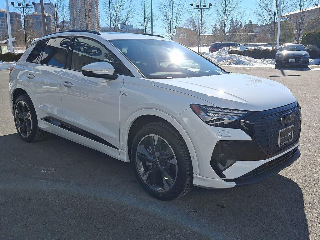 used 2024 Audi Q4 e-tron car, priced at $33,793