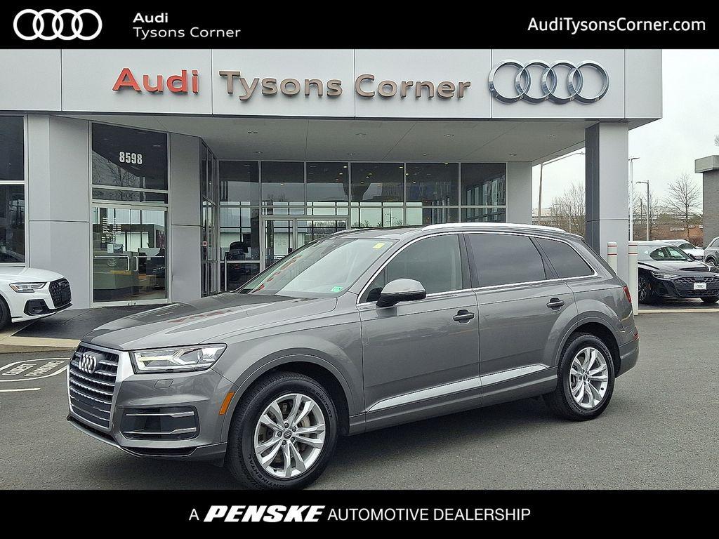used 2018 Audi Q7 car, priced at $19,420