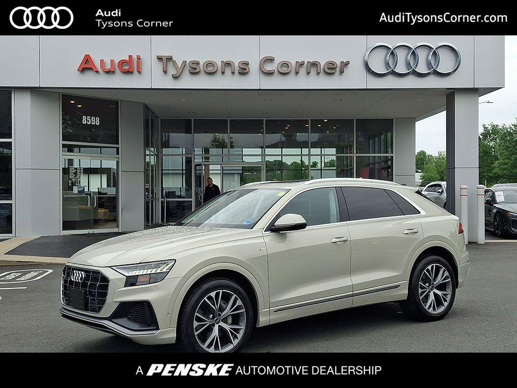 used 2023 Audi Q8 car, priced at $59,650