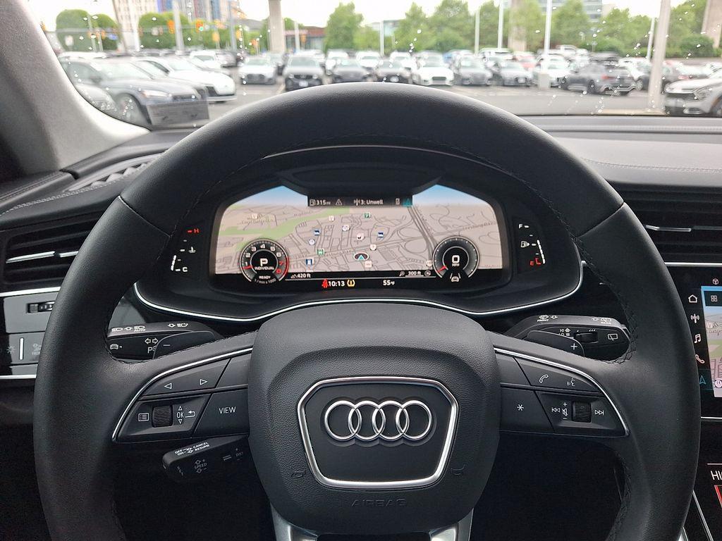 used 2023 Audi Q8 car, priced at $59,650