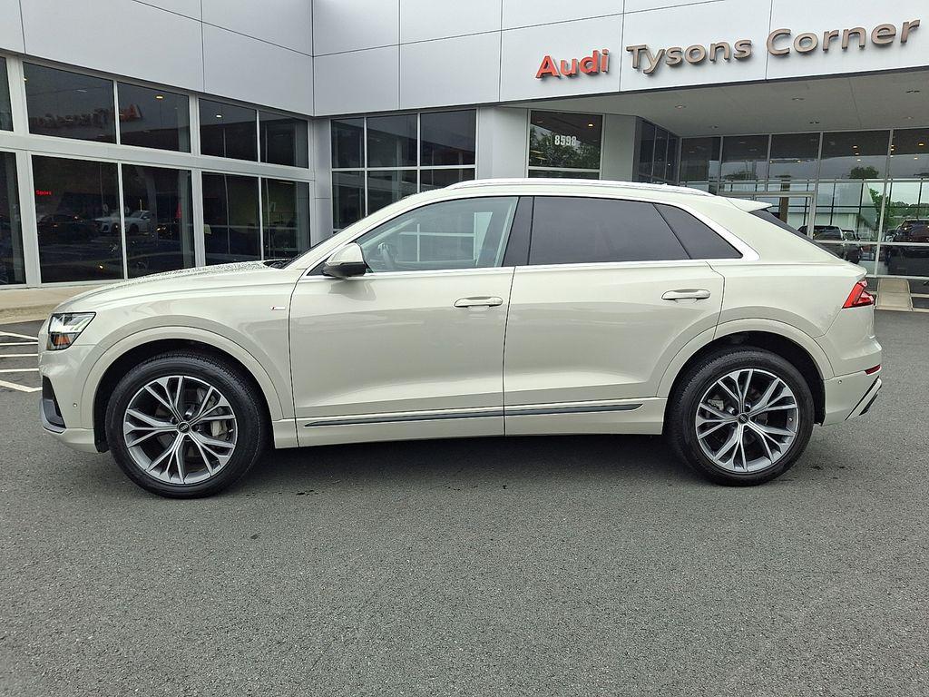 used 2023 Audi Q8 car, priced at $59,650