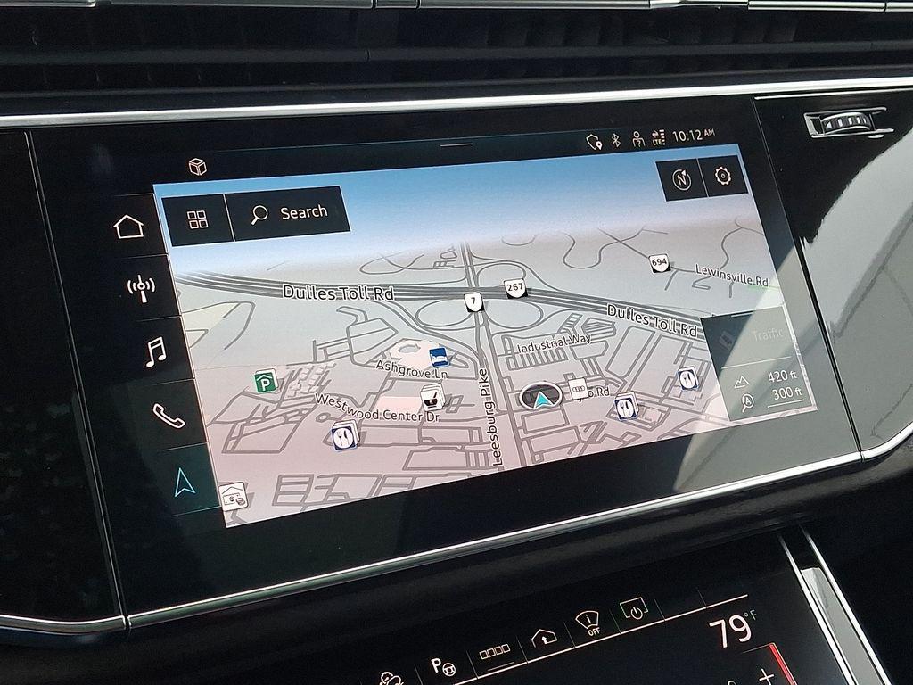 used 2023 Audi Q8 car, priced at $59,650
