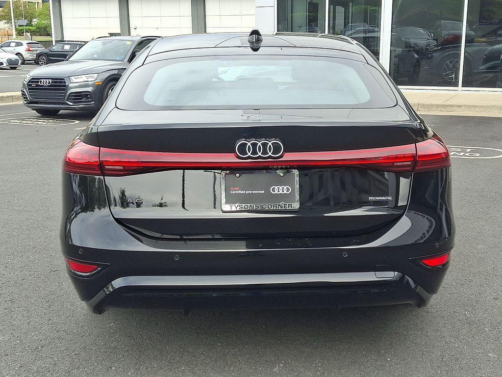 used 2025 Audi A6 e-tron car, priced at $53,378