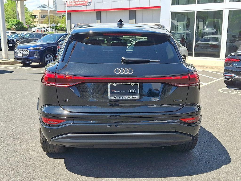 used 2025 Audi Q6 e-tron car, priced at $51,995