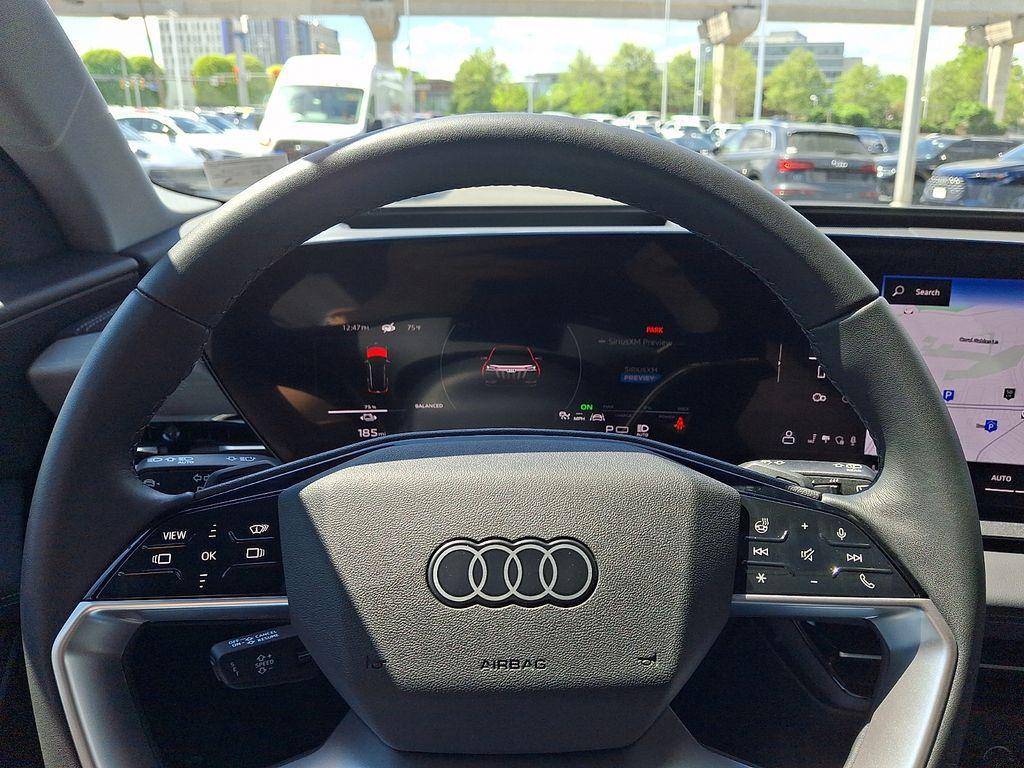 used 2025 Audi Q6 e-tron car, priced at $51,995