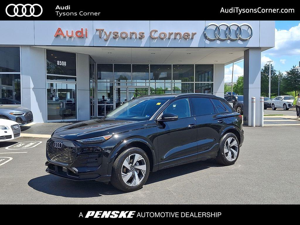 used 2025 Audi Q6 e-tron car, priced at $51,995