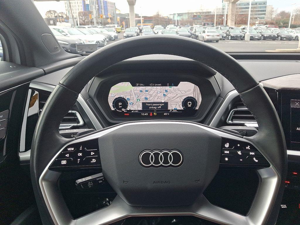 used 2023 Audi Q4 e-tron car, priced at $29,492