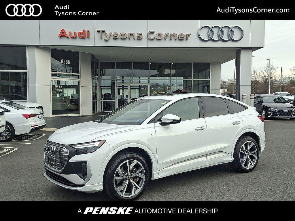 used 2023 Audi Q4 e-tron car, priced at $29,992