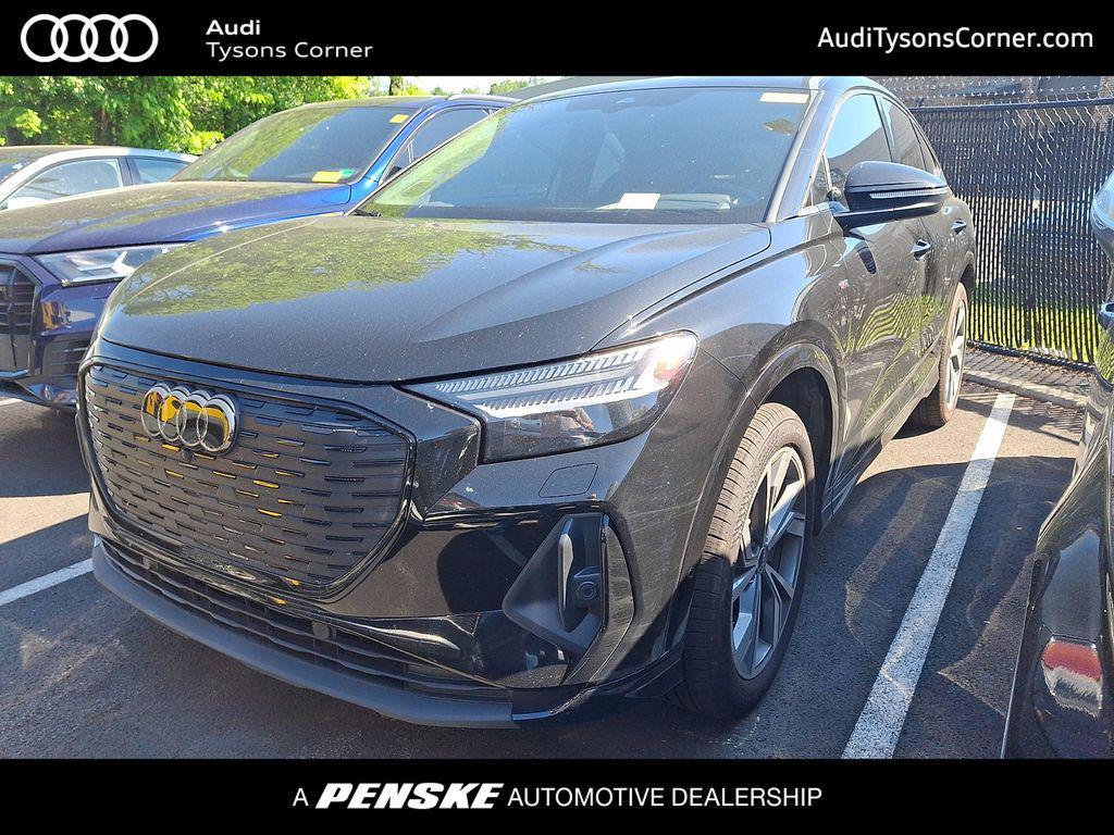 used 2023 Audi Q4 e-tron car, priced at $29,995