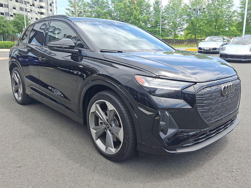used 2025 Audi Q4 e-tron car, priced at $45,990
