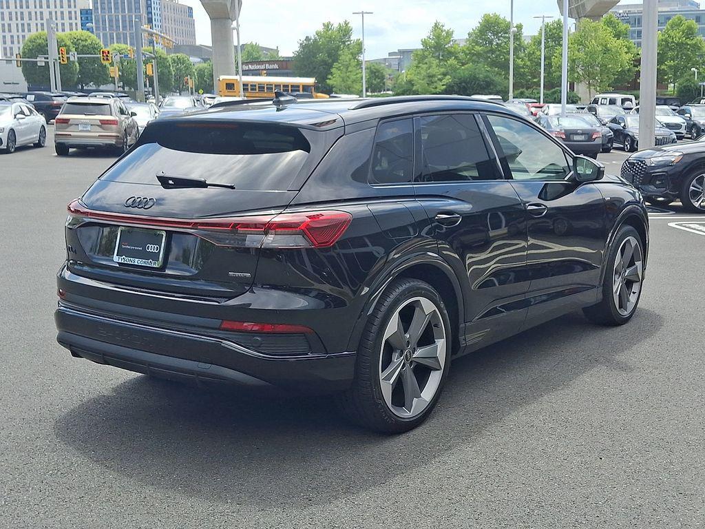 used 2025 Audi Q4 e-tron car, priced at $45,990