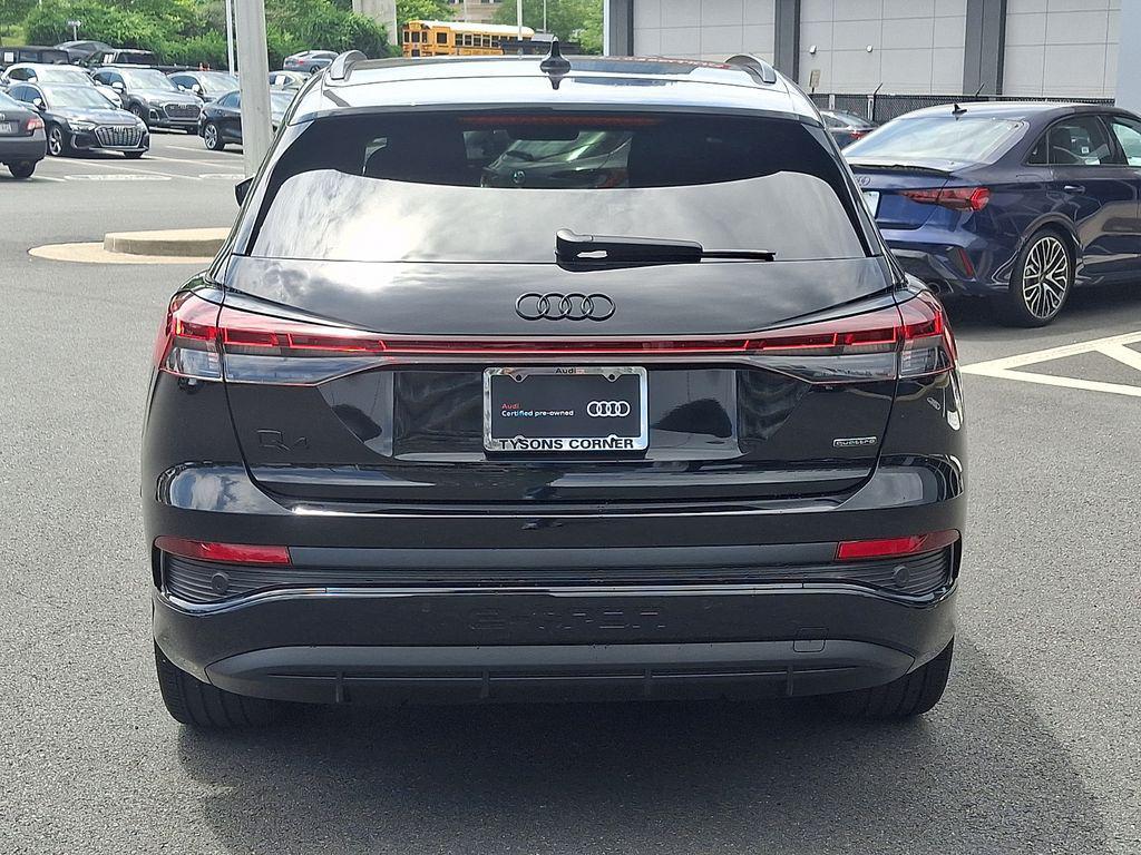 used 2025 Audi Q4 e-tron car, priced at $45,990