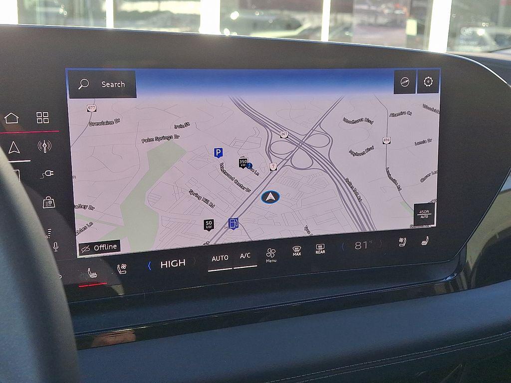 used 2025 Audi Q6 e-tron car, priced at $51,792