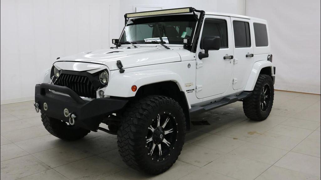 used 2014 Jeep Wrangler Unlimited car, priced at $21,995