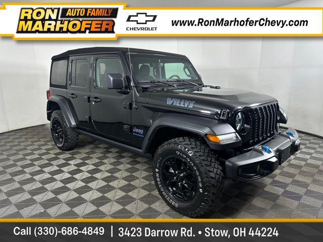 used 2023 Jeep Wrangler 4xe car, priced at $24,990
