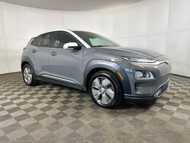 used 2021 Hyundai Kona EV car, priced at $13,490