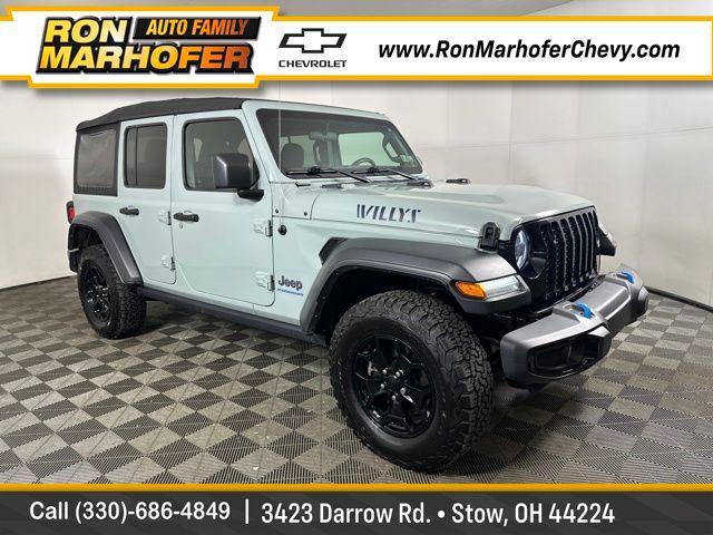 used 2023 Jeep Wrangler 4xe car, priced at $25,440
