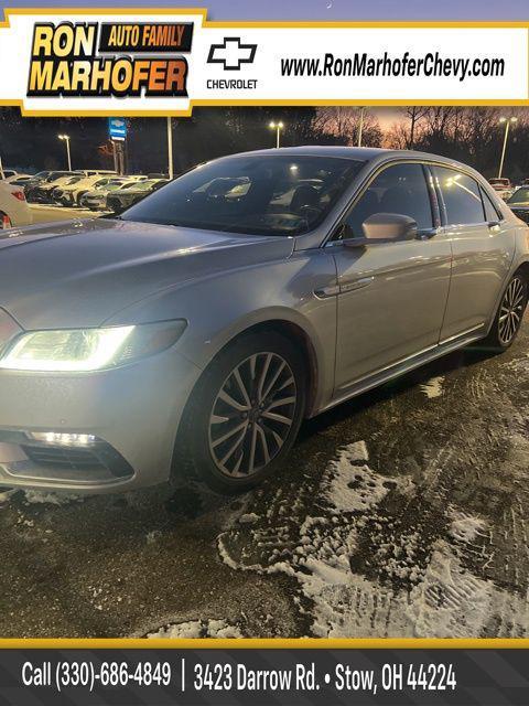 used 2017 Lincoln Continental car, priced at $14,790