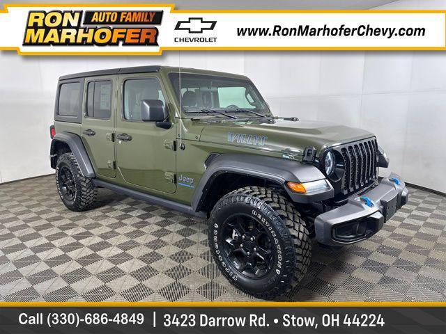 used 2023 Jeep Wrangler 4xe car, priced at $25,990