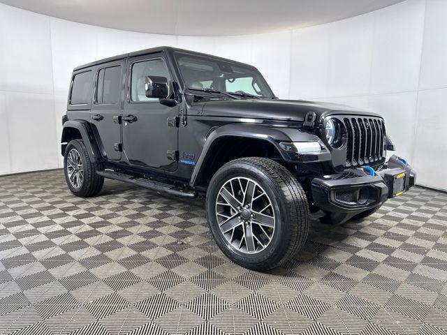 used 2022 Jeep Wrangler Unlimited 4xe car, priced at $26,990