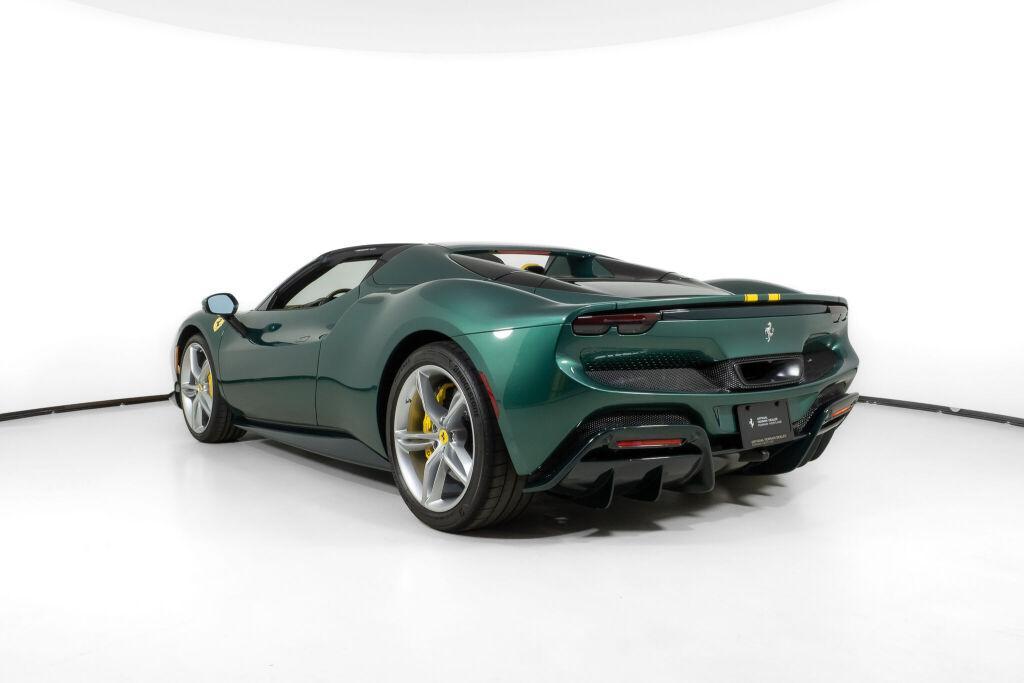 used 2025 Ferrari 296 GTS car, priced at $599,000