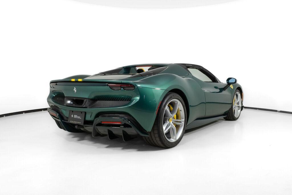 used 2025 Ferrari 296 GTS car, priced at $599,000