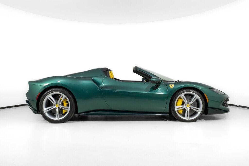 used 2025 Ferrari 296 GTS car, priced at $599,000