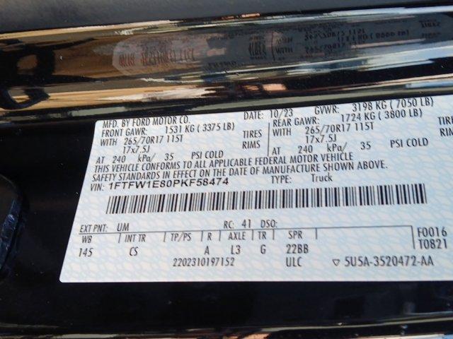 used 2023 Ford F-150 car, priced at $41,999