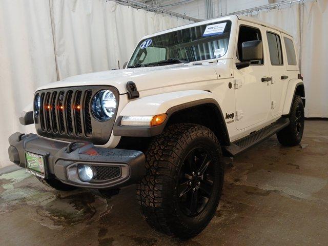 used 2021 Jeep Wrangler Unlimited car, priced at $34,999