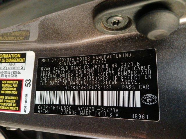 used 2023 Toyota Camry car, priced at $24,999